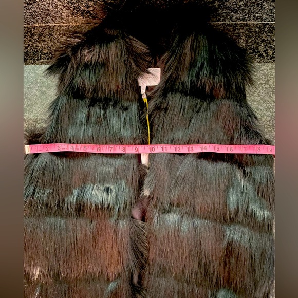 BCBG Fur Vest - Picture 3 of 4
